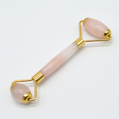 Salud y belleza Rosa Cuarzo Jade Guasha Roller de masaje anti arrugas Jade Roller Gua Sha para mejorar la rutina de cuidado de la piel