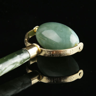 Masaje Jade Gua Sha Roller de hielo para la cara Piedra natural Xiuyan Jade Guasha Roller