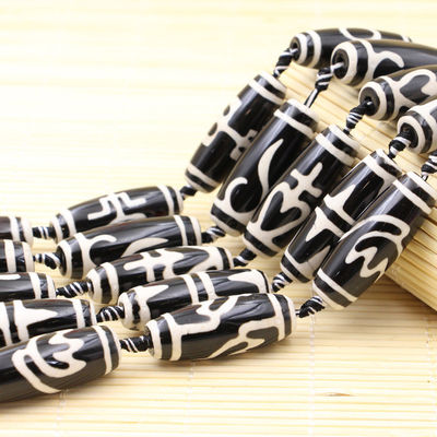 Antiguo Tianzhu Lezi Barril Accesorios Bodhi con cuentas para collar Especialmente seleccionados a mano por artesanos tibetanos