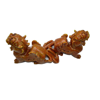 Pixiu de talla de jade natural de forma personalizada para el Feng Shui de la oficina a un precio asequible