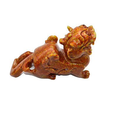 Pixiu de talla de jade natural de forma personalizada para el Feng Shui de la oficina a un precio asequible