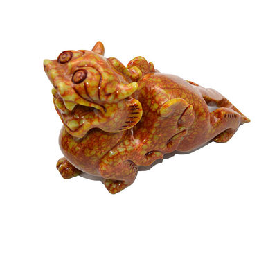 Pixiu de talla de jade natural de forma personalizada para el Feng Shui de la oficina a un precio asequible