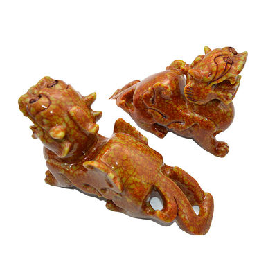Pixiu de talla de jade natural de forma personalizada para el Feng Shui de la oficina a un precio asequible