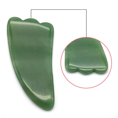 Conjunto de rodillos faciales de masaje de jade verde aventurino para masajes faciales de cuello y ojos