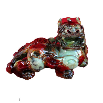 Estatua de talla de Pixiu de cristal de cuarzo personalizada para Feng Shui OEM / ODM aceptado