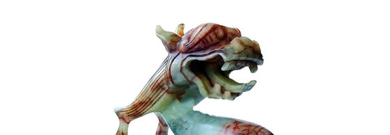 Escultura de animales de dragón de jade Pixiu Estatua verde tallada hecha a mano para la forma personalizada Regalo para el hogar Decoración de oficina de festivales