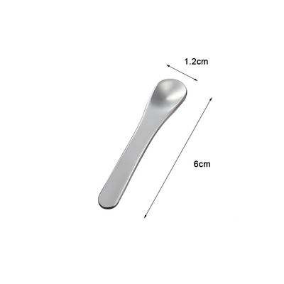 304 de acero inoxidable Cuchara de crema para los ojos Mini espátulas para los ojos Cuidado de la piel de los ojos Bastones de masaje para el tratamiento rejuvenecedor