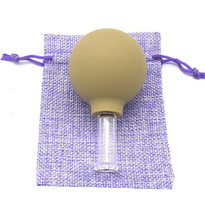 96 mm de altura máquina de ventosas de vidrio tradicional china terapia de masaje de vacío para la terapia de cara segura y eficaz