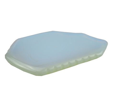 Opálita Cuidado de la piel Guasha producto de raspado 2024 Opal piedra Gua Sha tablero para el cuidado de la salud de la cara y la herramienta de masaje facial