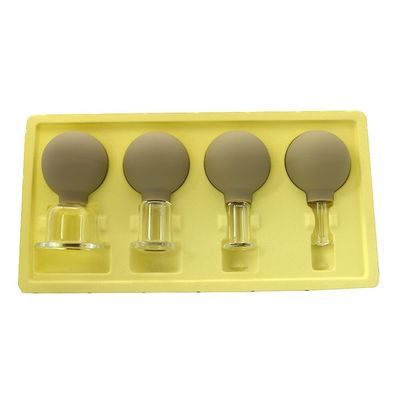 96mm de altura chino tradicional de vidrio con ventosas masaje terapia de vacío equipo de ventosas conjunto Kit para la espalda hombro pierna cuerpo