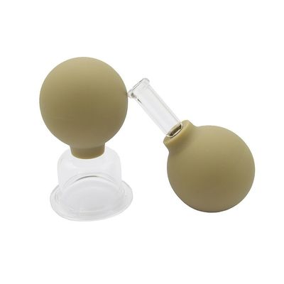 96mm de altura chino tradicional de vidrio con ventosas masaje terapia de vacío equipo de ventosas conjunto Kit para la espalda hombro pierna cuerpo