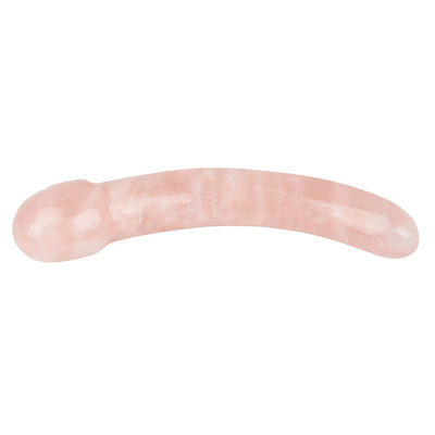 Relajante masaje corporal de cuarzo rosa Yoni Stick hecha a mano para relajación natural del cuerpo y función musical