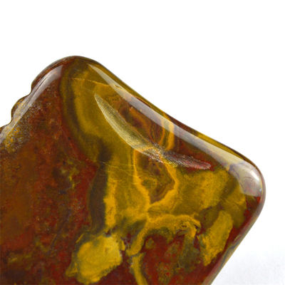 Masajeador corporal de Mookaite amarillo para Gua Sha Piedra de eliminación de la terapia facial Herramienta de masaje dentro de su presupuesto