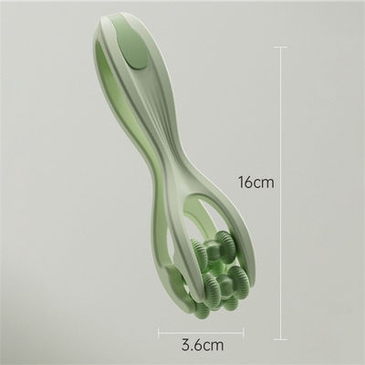Dedo de masaje de doble lado Roller articulado herramienta de relajación y adelgazamiento Dedo de silicona Masajista con material plástico