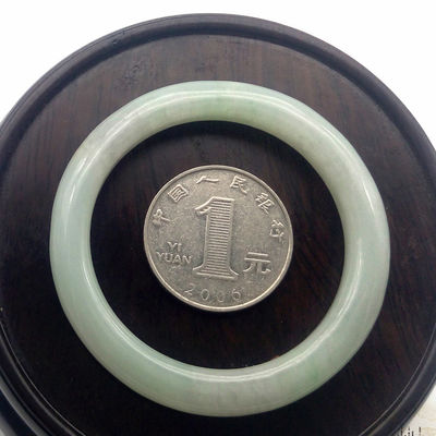 Brazalete/brazalete de bebé de jade de Birmania portátil auténtico para aceptación de OEM ODM