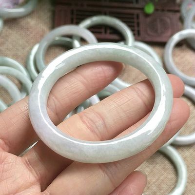 Brazalete/brazalete de bebé de jade de Birmania portátil auténtico para aceptación de OEM ODM