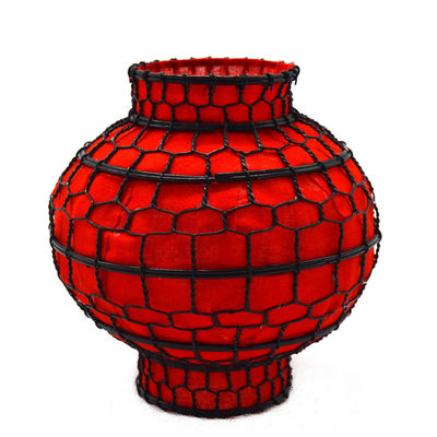 Lámparas de seda rojas para el estilo tradicional chino