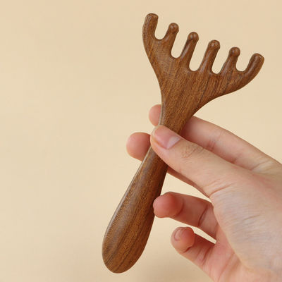 Desbloquea tu belleza de venado forma de clavija cuero cabelludo meridiano masajeador cabeza gua sha peinado de masaje para relajación del rostro y el cuerpo