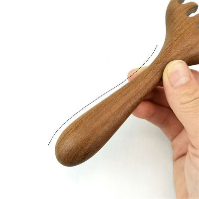 Desbloquea tu belleza de venado forma de clavija cuero cabelludo meridiano masajeador cabeza gua sha peinado de masaje para relajación del rostro y el cuerpo