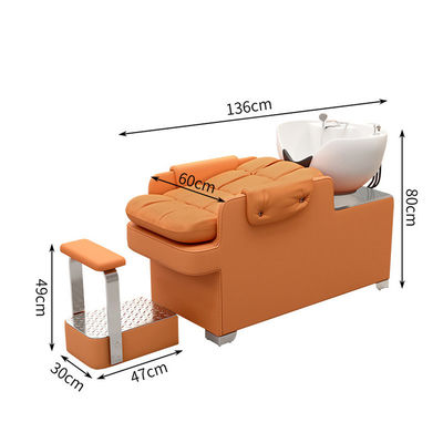 Hidroterapia Cama de lavado de cabello para la piel completamente acostada Terapia de la piel Tailandesa Masaje