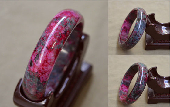 Xiuyan natural Jade Peach Jade Bracelet Género Mujeres PORTABLE para mujeres
