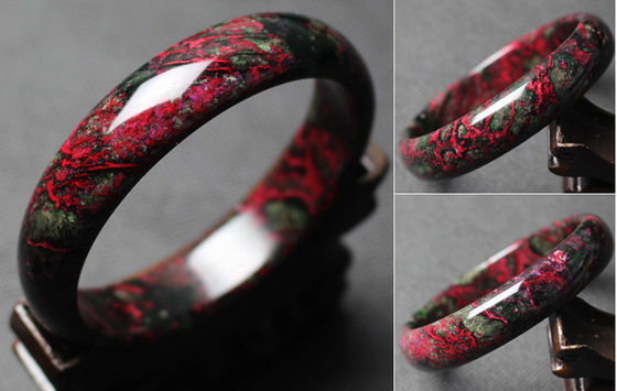 Xiuyan natural Jade Peach Jade Bracelet Género Mujeres PORTABLE para mujeres