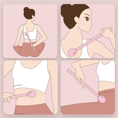 Martillo de masaje de silicona de colores para el cuerpo Meridiano de toque Fitness y salud