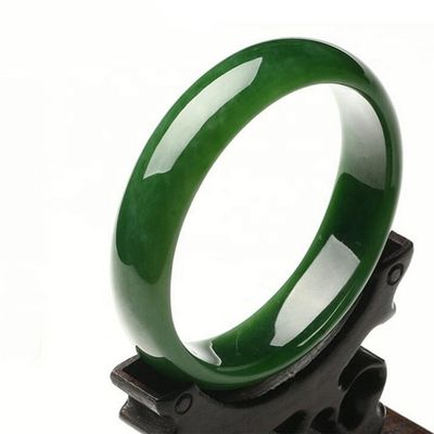 Brazalete de Jade para Arte Colección Nefrita Piedra Natural Mejor Vendedor