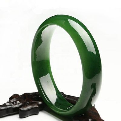 Brazalete de Jade para Arte Colección Nefrita Piedra Natural Mejor Vendedor