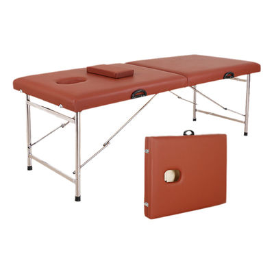 Mesa de masaje de salón de belleza spa cama plegable portátil con diseño simple multifuncional y bolsa de almacenamiento incluida