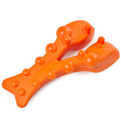 Apoyo corporal almohada de masaje cervical portátil con masajeador de acupresión y estiramiento de espalda de algodón de memoria