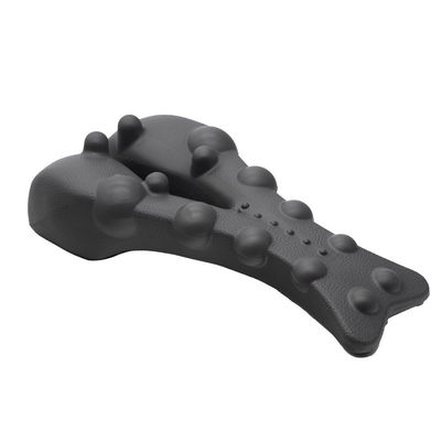 Apoyo corporal almohada de masaje cervical portátil con masajeador de acupresión y estiramiento de espalda de algodón de memoria