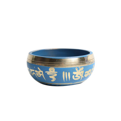 Grabación Tipo de tallado Chakra Nepal Tibetan Cantando Bowl Martillado Para Yoga / Meditación