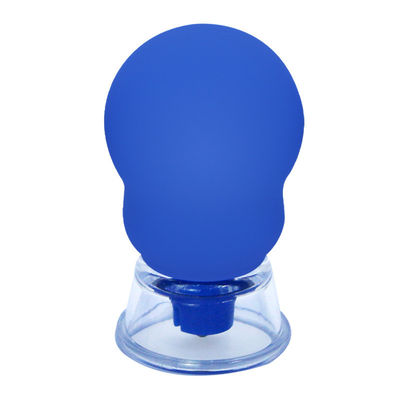 Blue/Pink Silicone Magnetic Vacuum Cupping Set Vacuum Hijama Cupping Therapy Set Conjunto de Cupping de Presión Negativa 20 piezas