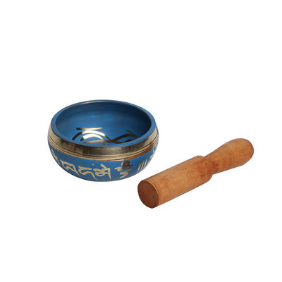 Grabación Tipo de tallado Chakra Nepal Tibetan Cantando Bowl Martillado Para Yoga / Meditación