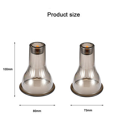 Conjunto de vasos de vacío de plástico para rehabilitación física Herramientas de raspado de gua sha y kit de terapia de vasos de presión negativa