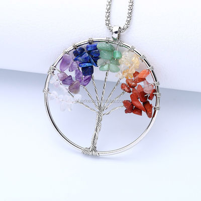ABKP-021 Técnica Polido Árbol de Cristal de la Vida Collar Belleza Atemporal