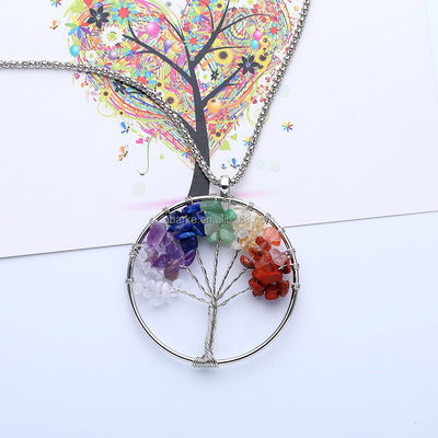 ABKP-021 Técnica Polido Árbol de Cristal de la Vida Collar Belleza Atemporal