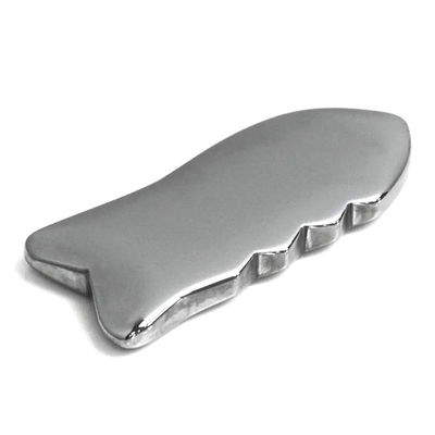Terahertz Gua Sha herramienta de masaje de raspado con piedra de energía y masaje de punto de acupuntura 91 * 37mm