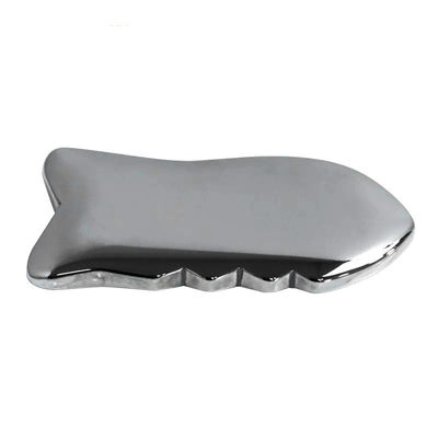 Terahertz Gua Sha herramienta de masaje de raspado con piedra de energía y masaje de punto de acupuntura 91 * 37mm