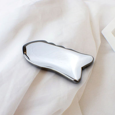 Terahertz Gua Sha herramienta de masaje de raspado con piedra de energía y masaje de punto de acupuntura 91 * 37mm