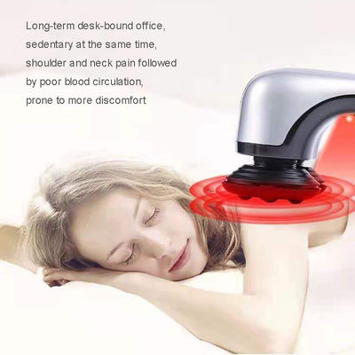 Martillo de masaje infrarrojo portátil de silicona ABS para masaje de tejidos profundos de los músculos del hombro, piernas y pies Velocidad infinitamente variable