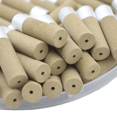 Mini terapia de moxibustión tira de moxibustión con aparato de medicina y hoja de moxa 18 * 30mm
