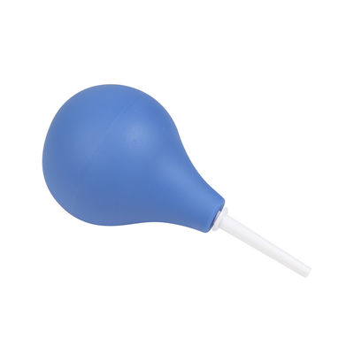 Enema de PVC azul Bulbo Ducha Jeringuilla de colon limpiador Kit médico para duchas anales Duchas vaginales Hombres Mujeres