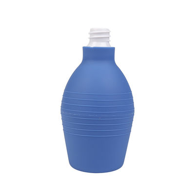 Enema de PVC azul Bulbo Ducha Jeringuilla de colon limpiador Kit médico para duchas anales Duchas vaginales Hombres Mujeres