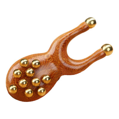 Manual Meridian Dredging Copper Facial Gua Sha Herramienta de masaje para el levantamiento de belleza facial y el endurecimiento de la piel de los ojos