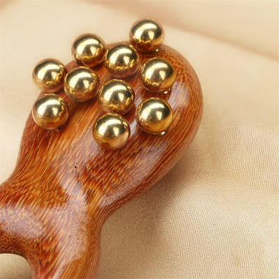 Manual Meridian Dredging Copper Facial Gua Sha Herramienta de masaje para el levantamiento de belleza facial y el endurecimiento de la piel de los ojos