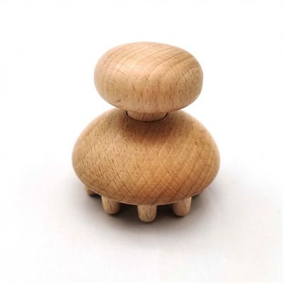 Dredado Meridiano Masajista de madera en forma de pulpo simplificado al alcance de los dedos