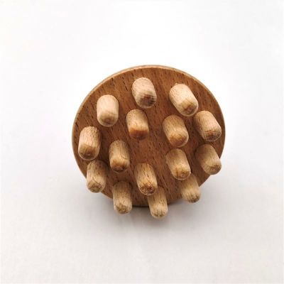 Dredado Meridiano Masajista de madera en forma de pulpo simplificado al alcance de los dedos