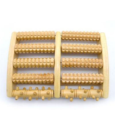 27*17*4,5cm Masajeador de pies de madera con diseño portátil y certificado ISO9001